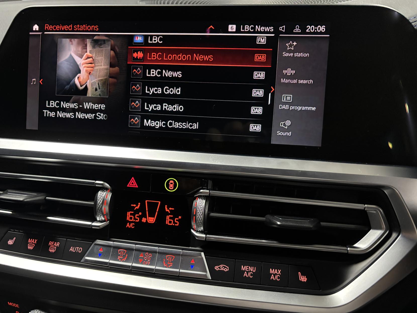 BMW 3 Series 2.0 320i M Sport Saloon 4dr Petrol Auto Euro 6 (s/s) (184 ps)