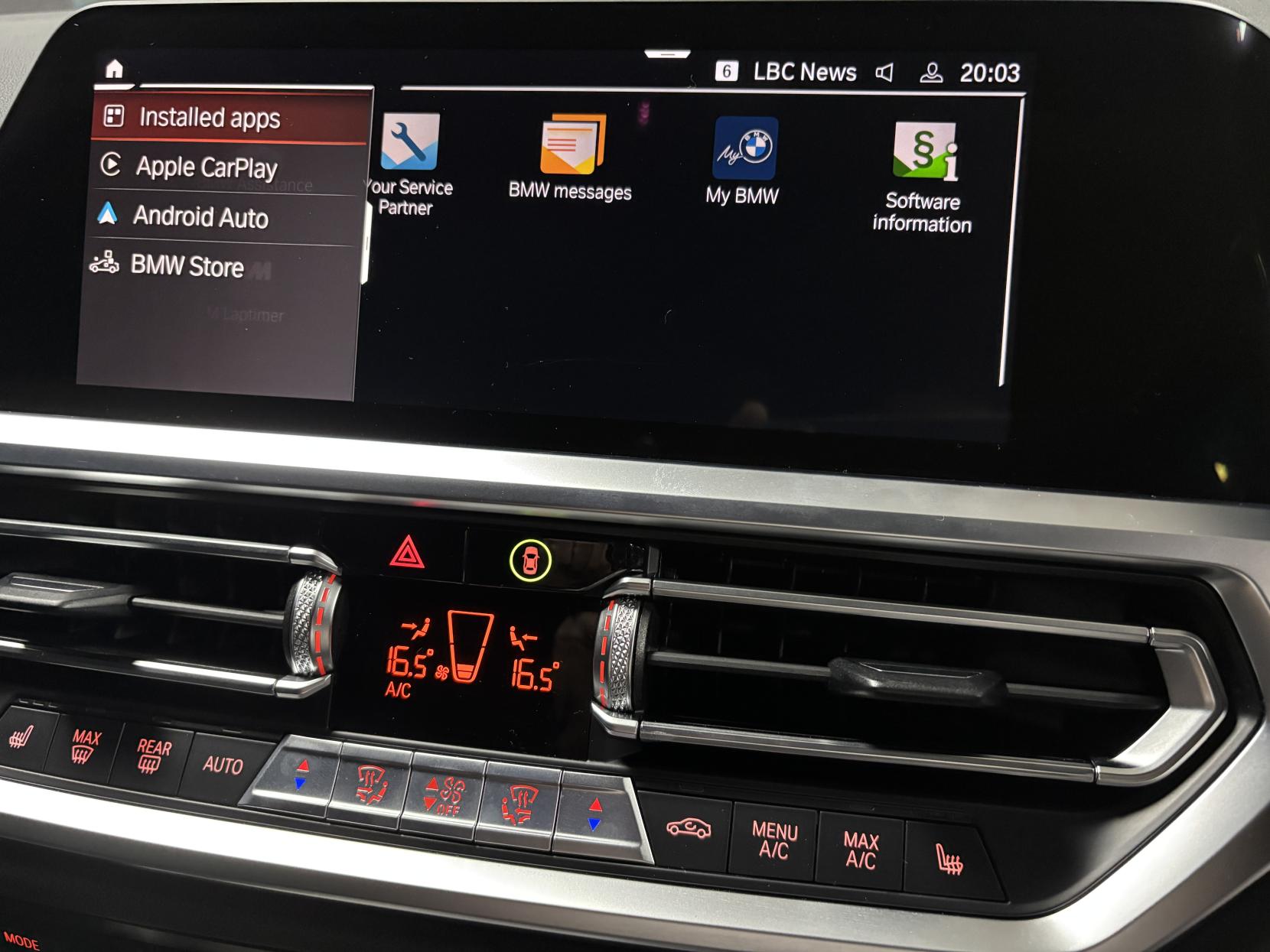 BMW 3 Series 2.0 320i M Sport Saloon 4dr Petrol Auto Euro 6 (s/s) (184 ps)